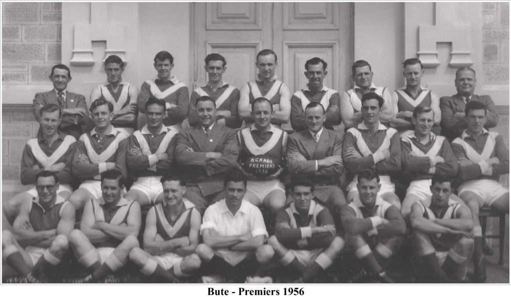 Bute - Premiers 1956