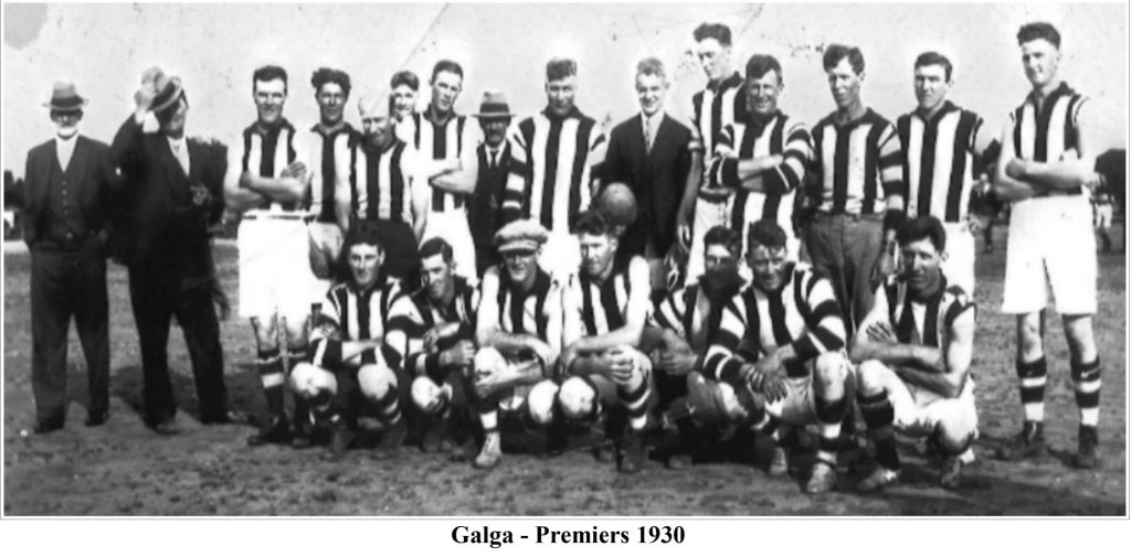 Galga - Premiers 1930